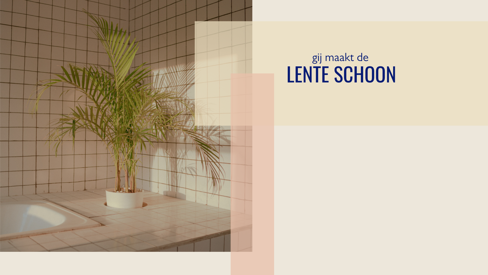 Gij maakt de lente schoon!