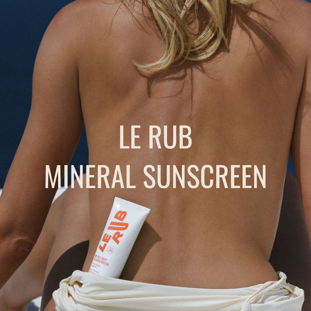 SUNCARE MEETS SKINCARE MET LE RUB