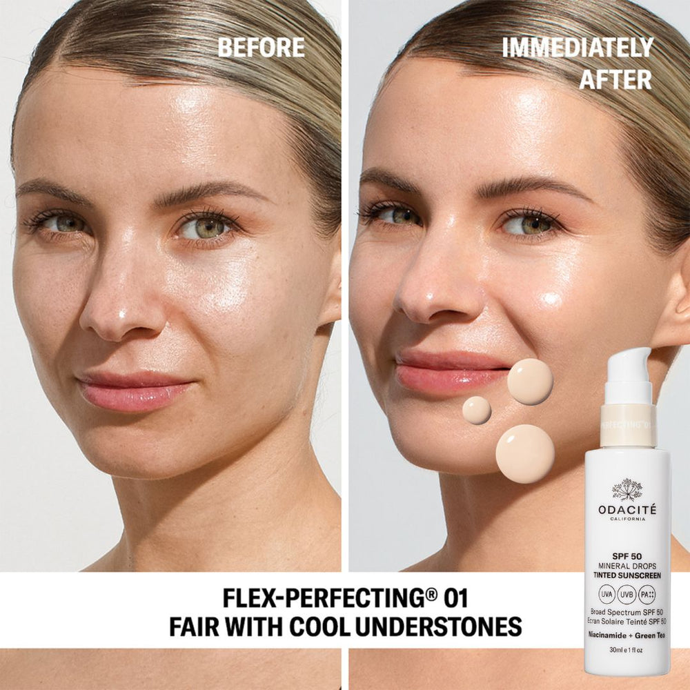 SPF50 TINTED MINERAL DROPS