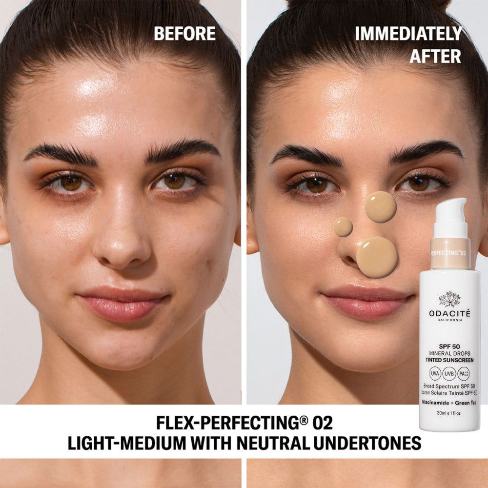 SPF50 TINTED MINERAL DROPS