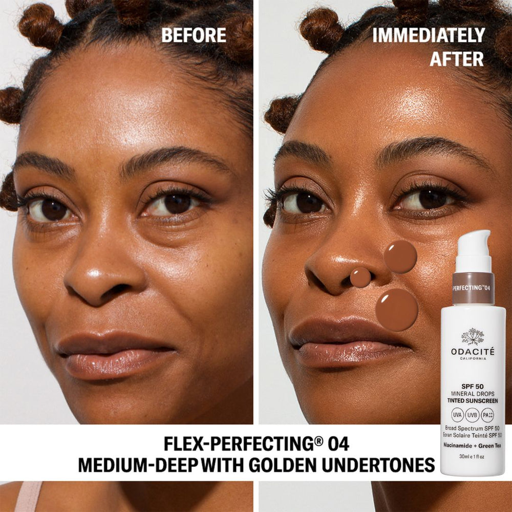 SPF50 TINTED MINERAL DROPS