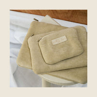 SPONGE POUCH BEIGE