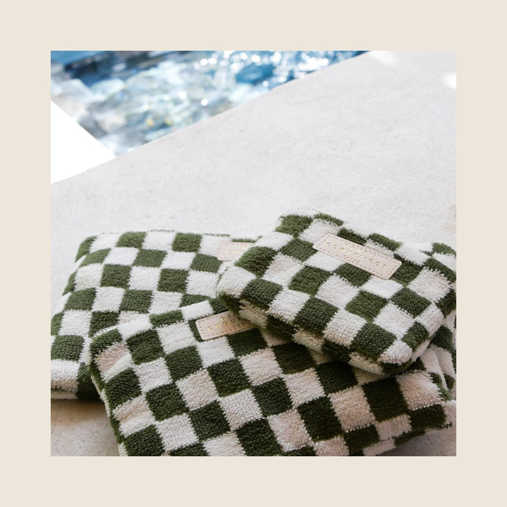 SPONGE POUCH CHECKERED