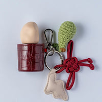 TAKE AWAY CASE CROCO ROUGE