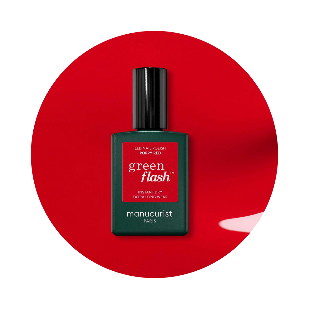 GREEN FLASH - POPPY RED