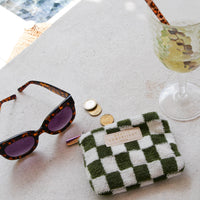 SPONGE POUCH CHECKERED