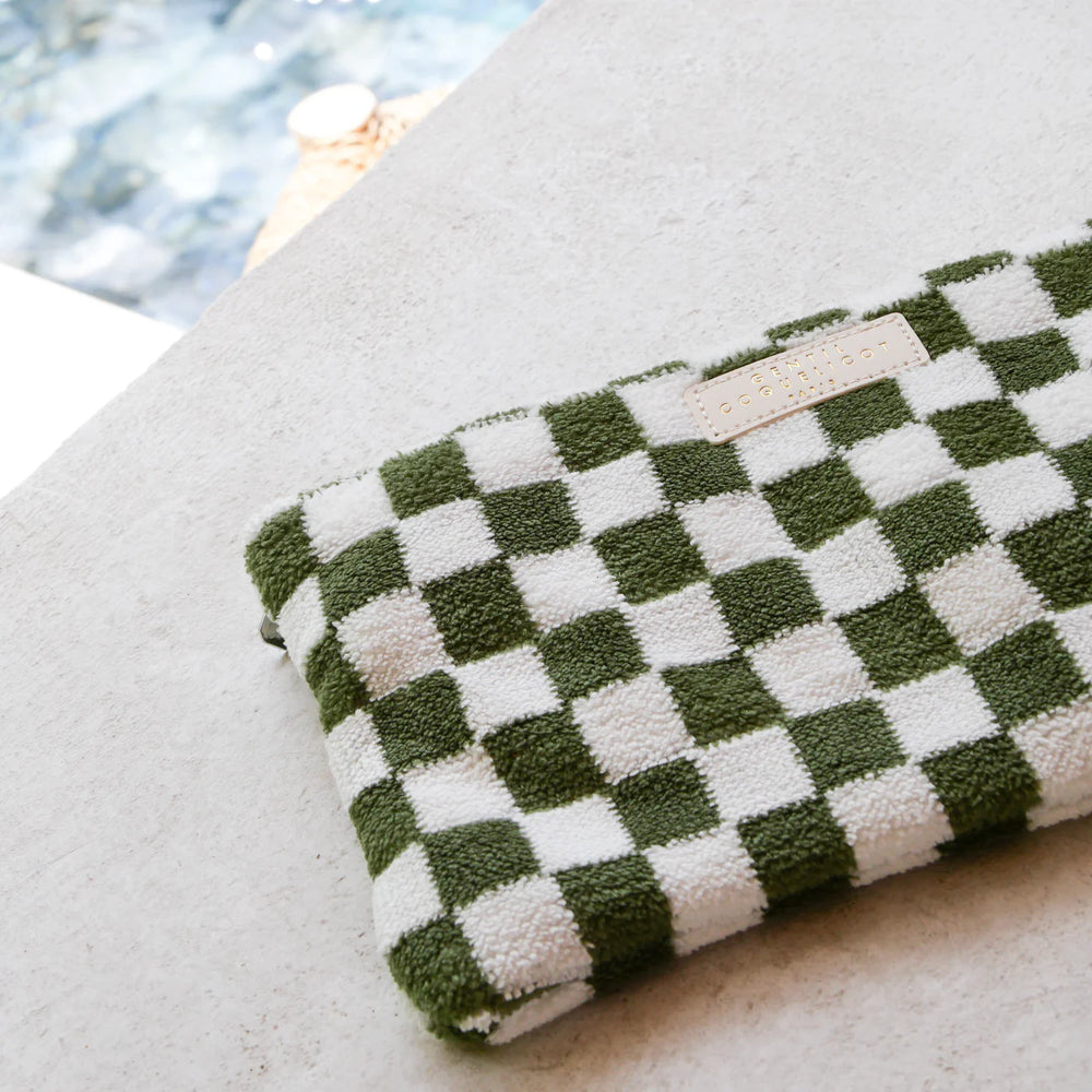 SPONGE POUCH CHECKERED