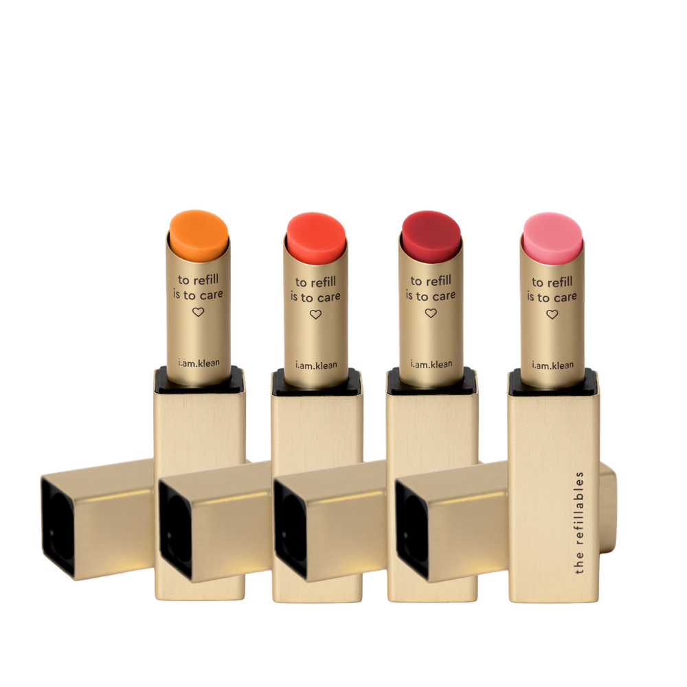 REFILLABLE LIP BALMS