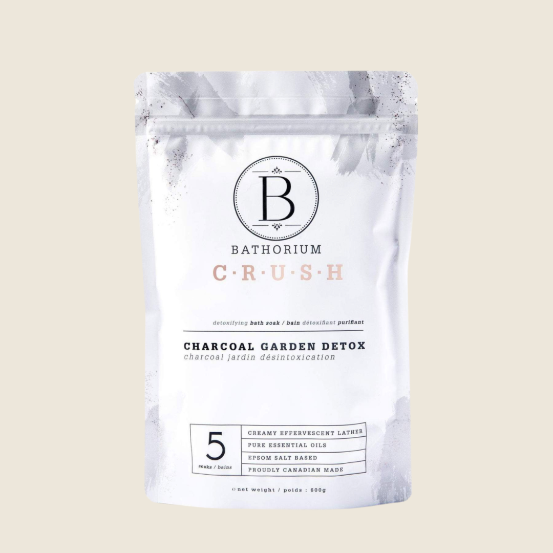 BATH SOAK CRUSH - CHARCOAL GARDEN DETOX