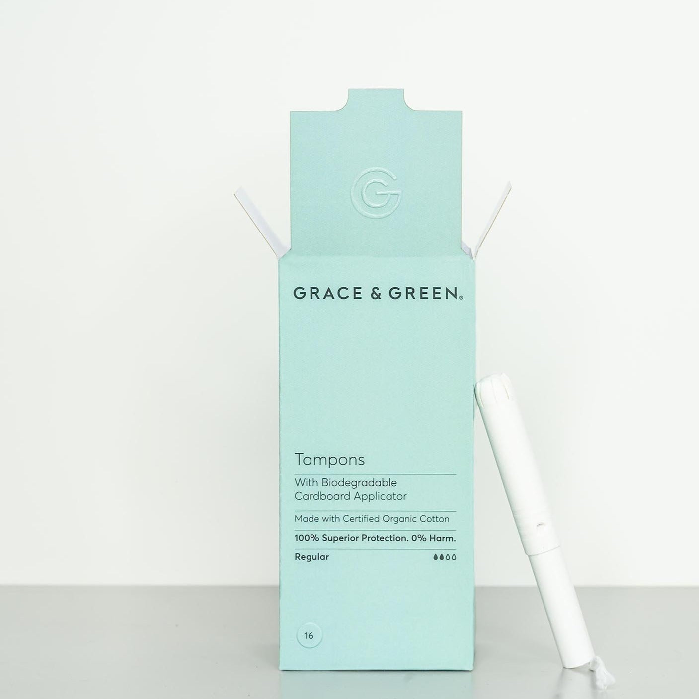 ORGANIC COTTON APPLICATOR TAMPONS