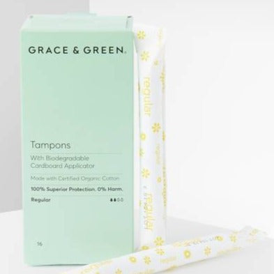 ORGANIC COTTON APPLICATOR TAMPONS