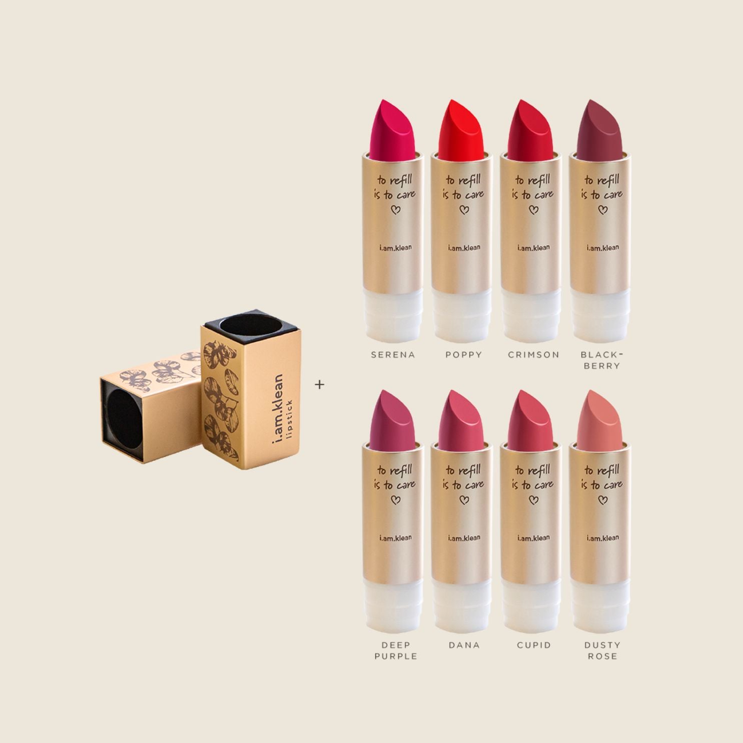 KLEAN LIPSTICK - REFILLABLE