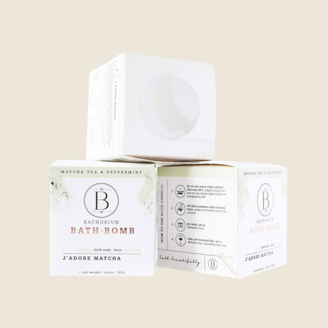 BATH BOMB - J'ADORE MATCHA