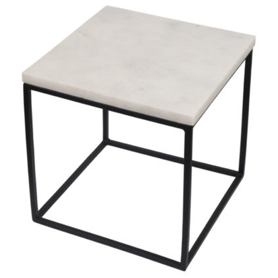 Medium Table Wit - Stoned Marble